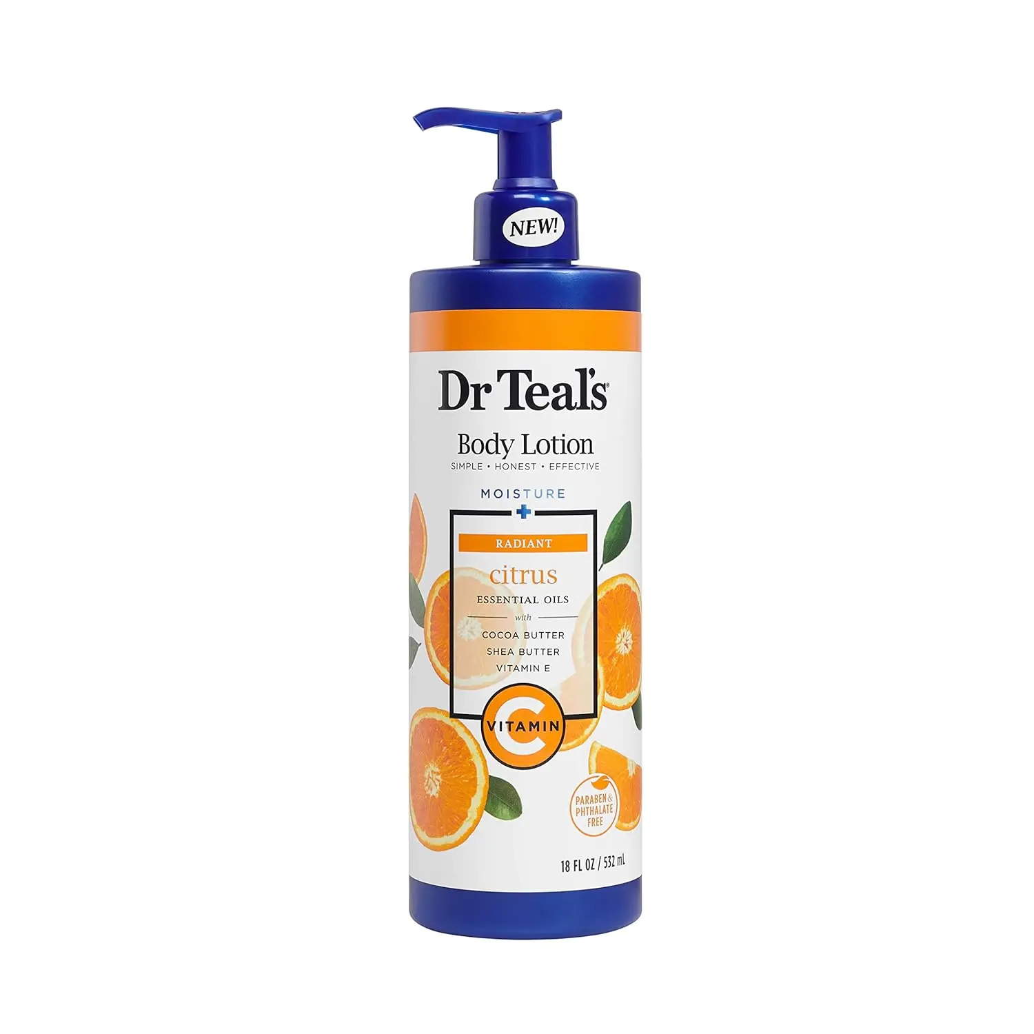 Dr Teals Body Lotion : Glow & Radiance with Vitamin C & Citrus - Today's Cosmetics