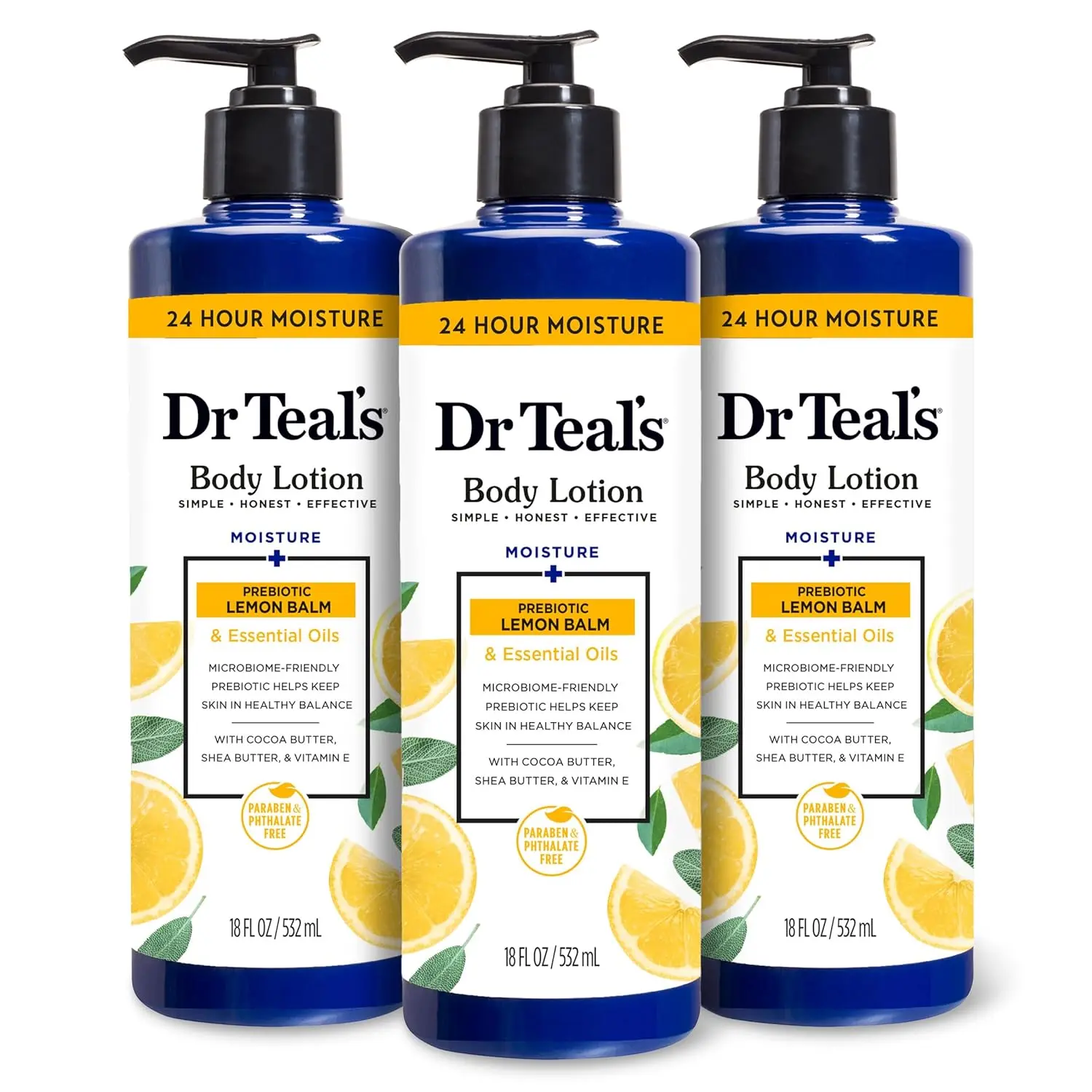 Dr Teals Body Lotion : Prebiotic Lemon Balm - Today's Cosmetics