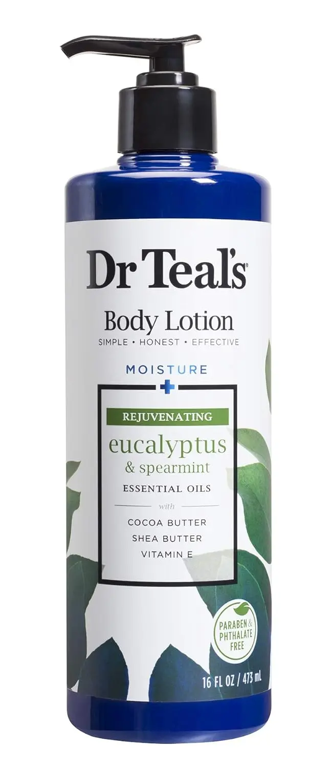 Dr Teals Body Lotion : Rejuvenating Eucalyptus & Spearmint - Today's Cosmetics