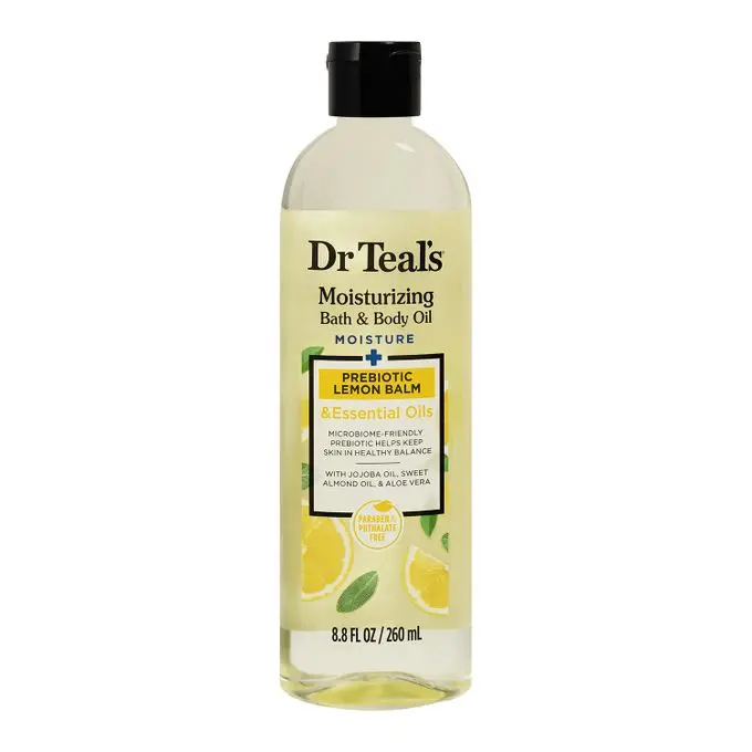 Dr Teals Body Oil : Prebiotic Lemon Balm - Today's Cosmetics