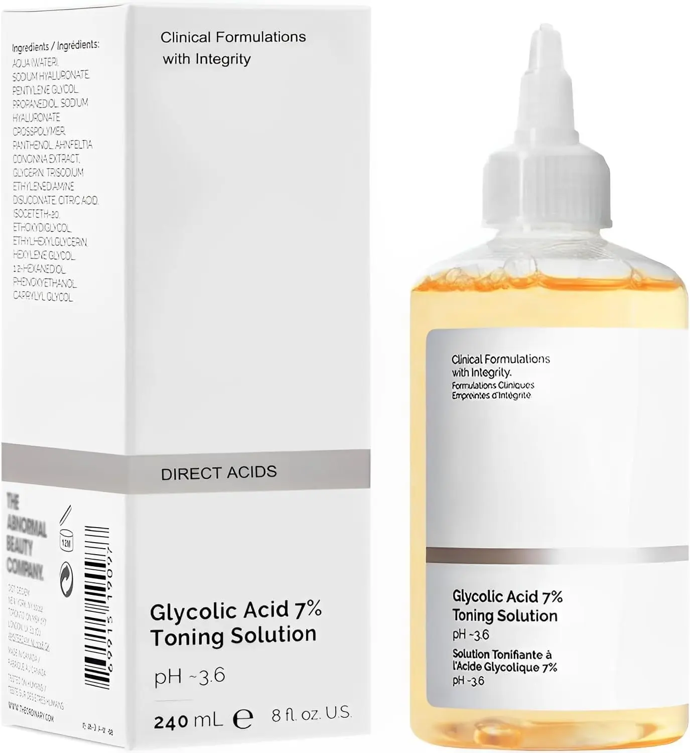 The Ordinary Glycolic Toner 240ml - Today's Cosmetics