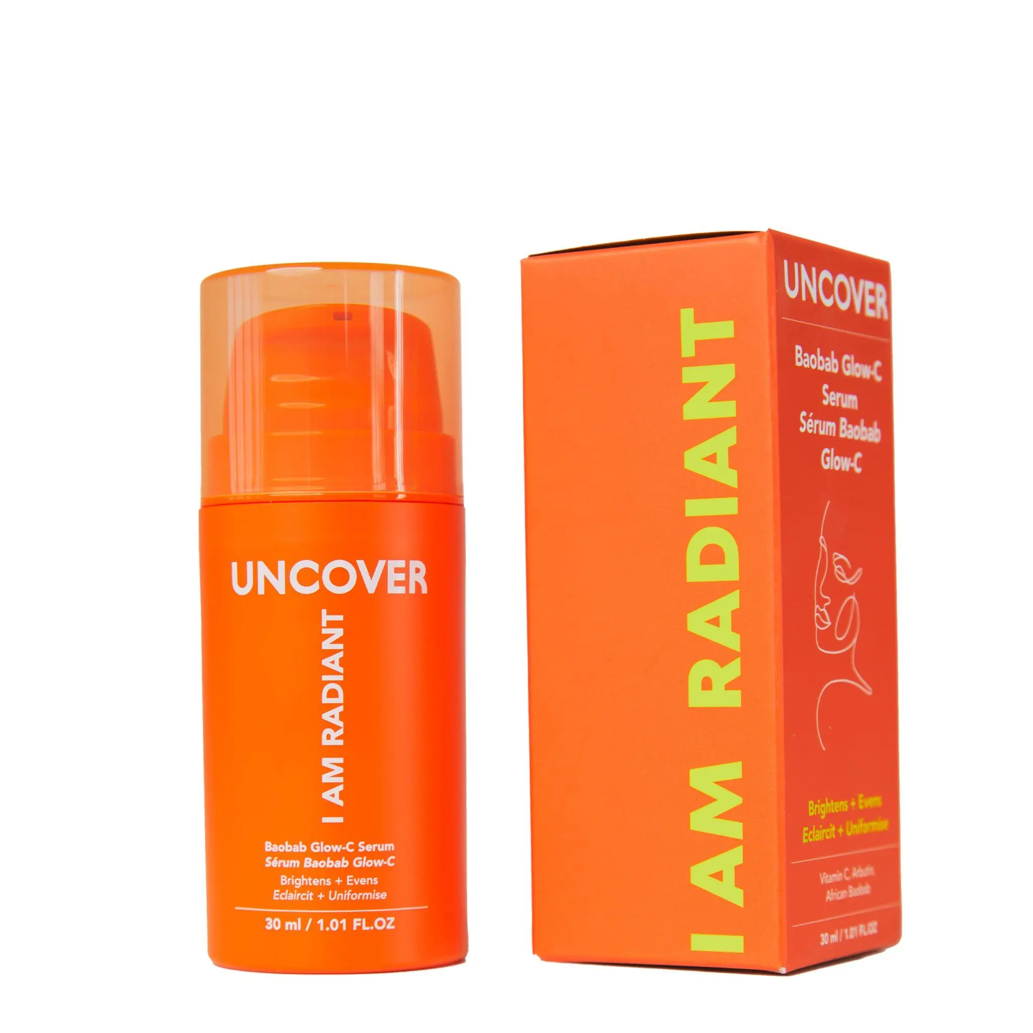 Uncover Baobab Glow-C Serum (Vitamin-C) – 30ml - Today's Cosmetics