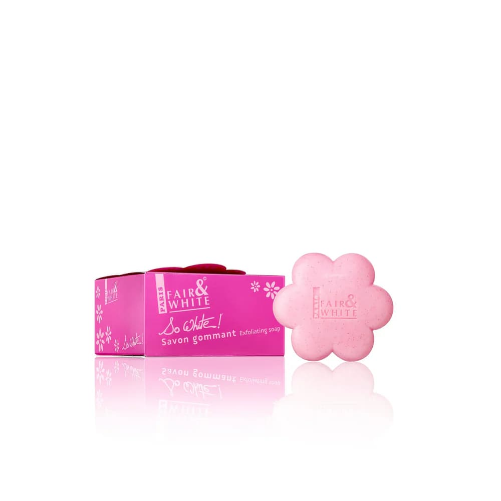 Fair & White So White Exfoliating Soap - Today's Cosmetics