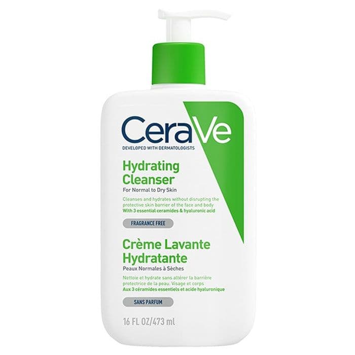 Cerave Hydrating Cleanser 473ml - Today's Cosmetics