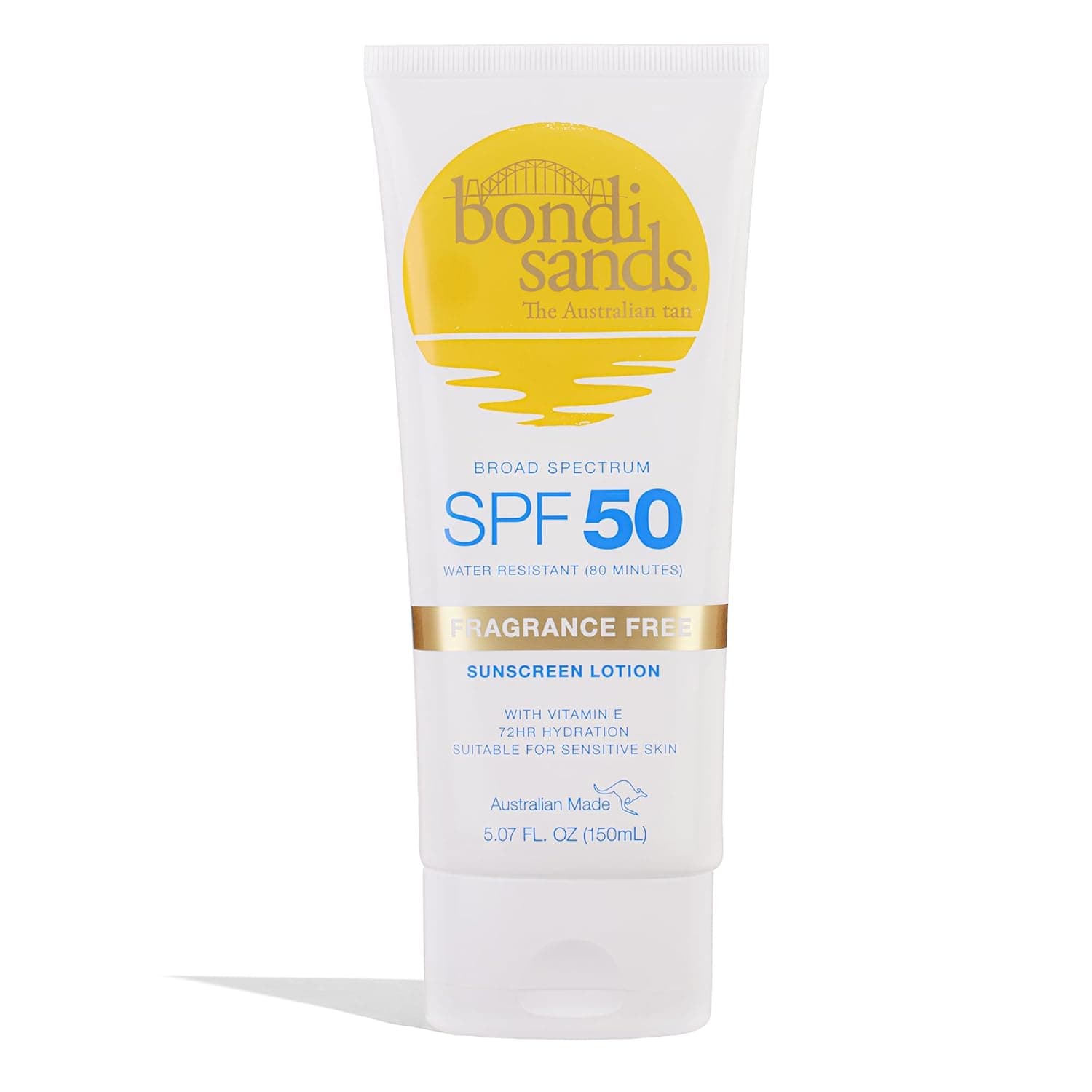 Bondi Sands Fragrance Free Sunscreen Body Lotion SPF 50 150ml - Today's Cosmetics