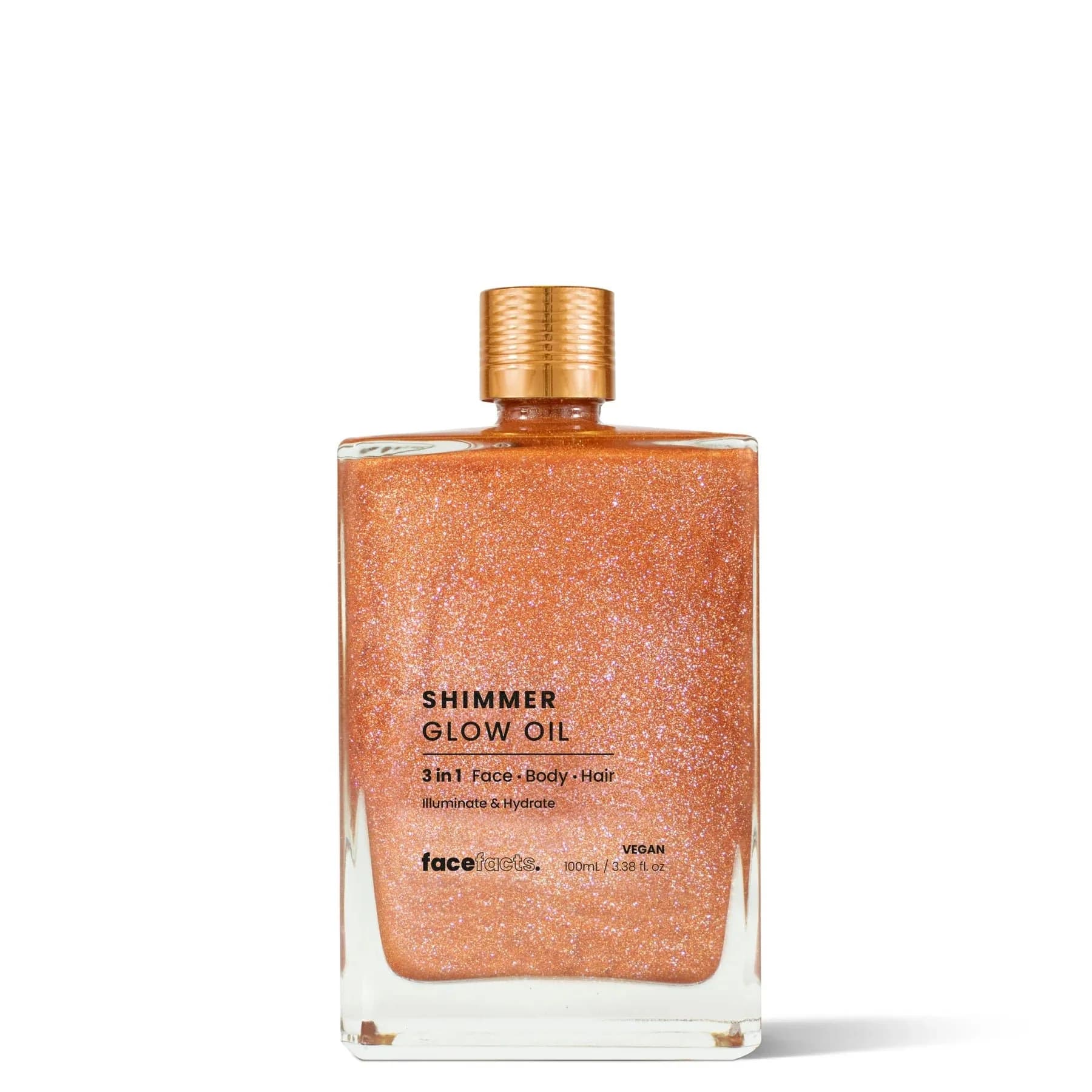 Face Facts Body Shimmer Oil - Today's Cosmetics